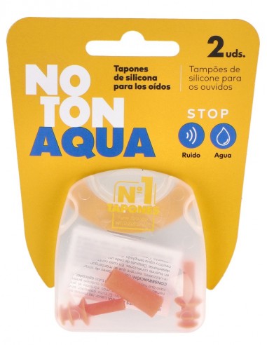 Noton Aqua Tapones de Silicona para Oídos 2...