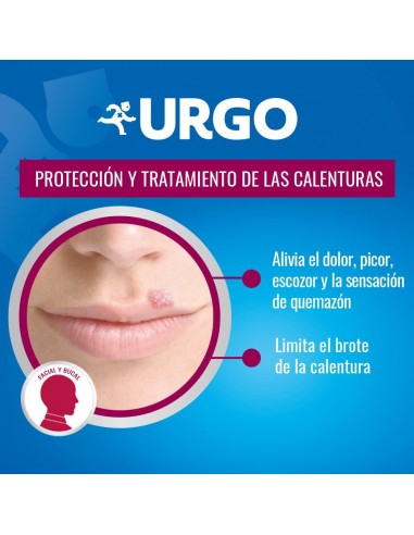 Urgo Calenturas y Herpes Labial +6 años - 3 ml
