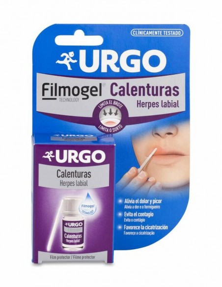 Urgo Calenturas y Herpes Labial +6 años - 3 ml