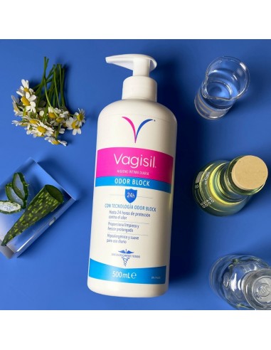 Vagisil Odor Block Higiene Íntima Uso Diario...