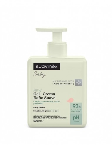 Suavinex Baby Gel-Crema Baño Suave 500 ml