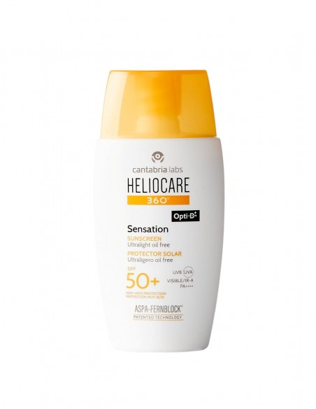 Heliocare 360º OptiD+ Sensation Protector Facial Ultraligero Oil Free SPF 50+  50 ml