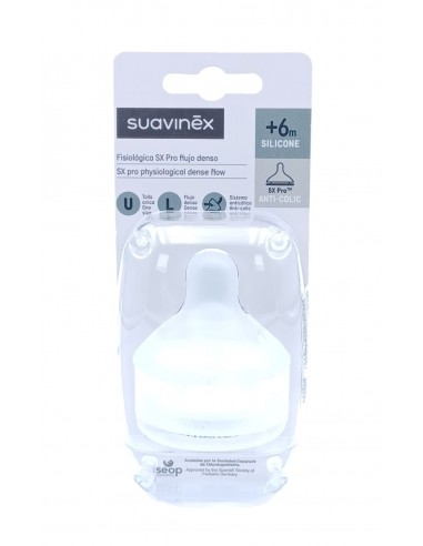 Suavinex Tetina Fisiológica SX Pro de Silicona...