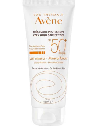 Avène Fotoprotección Leche Mineral SPF 50+  100 ml