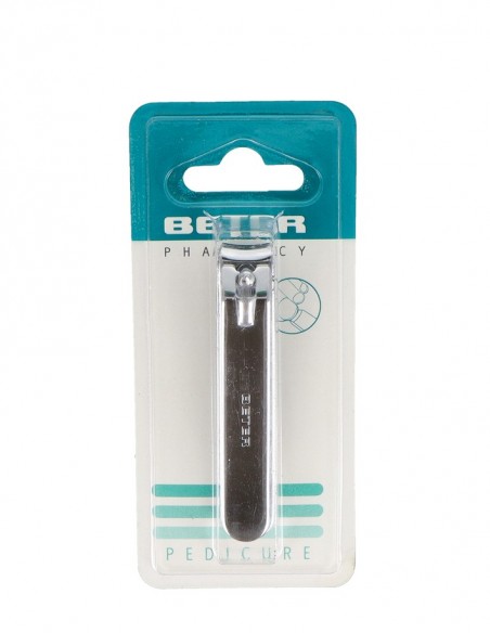 Beter Cortauñas de Pedicura Cromado y Curvado 8,1 cm