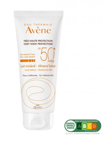 Avène Fotoprotección Leche Mineral SPF 50+  100 ml