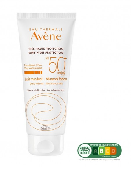 Avène Fotoprotección Leche Mineral SPF 50+  100 ml