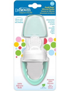 Dr Brown´s Alimentador Antiahogo con Pera de Silicona +4m