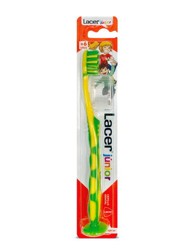 Lacer Cepillo Dental Junior con Ventosa +6 Años