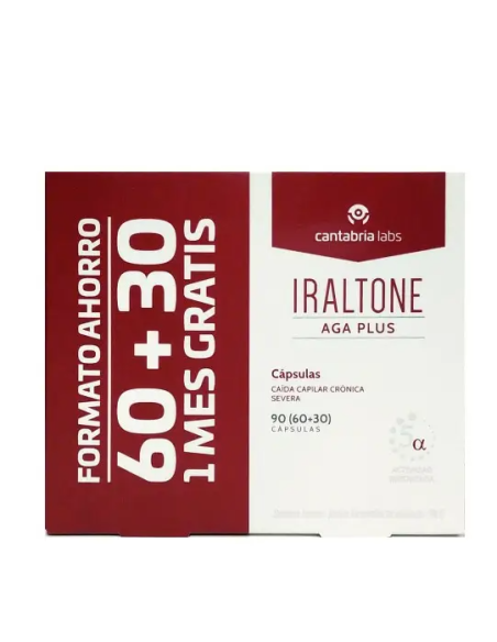 Iraltone Aga Plus Pack (60+30) 90 Cápsulas