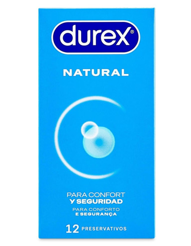 Durex Preservativo Natural Regular Fit 12 unidades