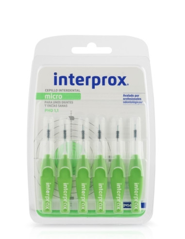 Interprox Cepillo Interdental Micro 1.1 mm 6...
