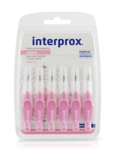 Interprox Cepillo Interdental Nano 0.7 mm 6 unidades