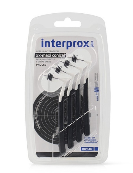 Interprox Plus Cepillo Interdental XX-Maxi Conical 2.9 mm 4 unidades