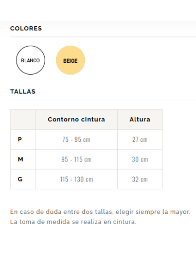 Farmalastic Faja Lumbo-Abdominal Abierta Velcro...