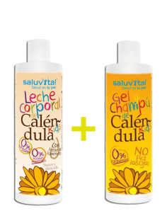 Saluvital Leche Corporal de Caléndula Kids 300 ml +...