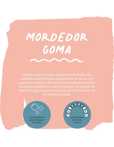 Suavinex Mordedor Goma +0m