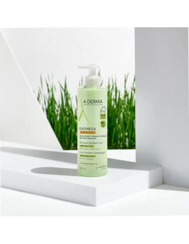 Aderma Exomega Control Gel Limpiador Emoliente...