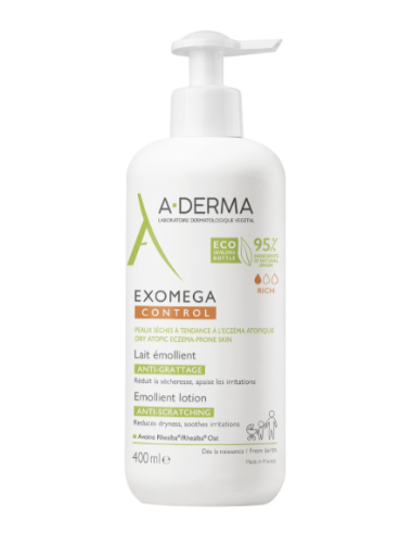 Aderma Exomega Control Leche Emoliente...