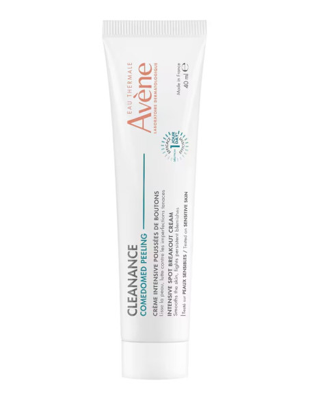 Avène Cleanance Comedomed Peeling Crema Intensiva para Brotes de Granos 40 ml