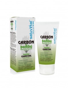 Saluvital Mascarilla Plástica Carbón de Bambú 50 ml