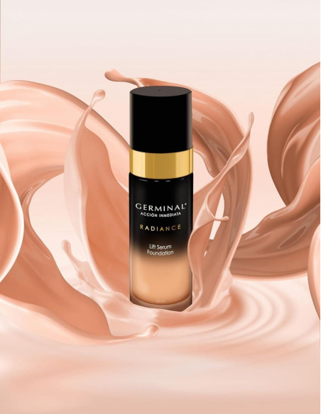 Germinal Radiance Acción Inmediata Lift Sérum Foundation Color Medium Dark 30 ml