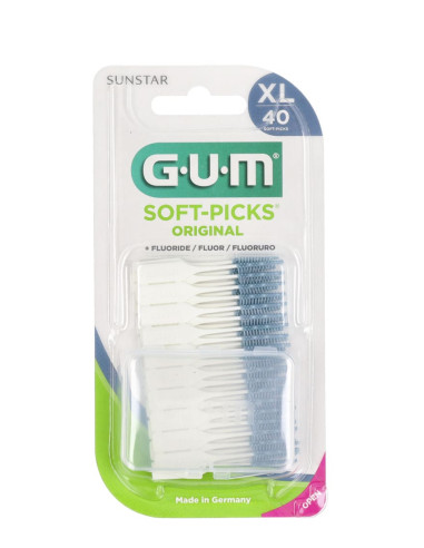 Gum Soft Picks Original XL - 40 unidades