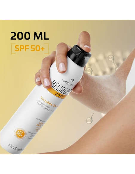 Heliocare 360º Invisible Spray SPF 50+ 2x200 ml