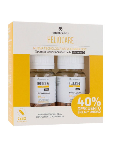 Heliocare 360º OptiD+ D Plus 2x30 cápsulas