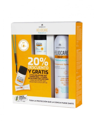 Heliocare 360º Pediatrics SPF 50+ Transparent...