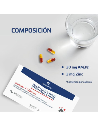 Inmunoferon 90+30 Cápsulas