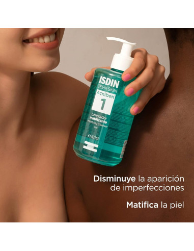 Isdin Acniben Oily Skin Gel Limpiador...