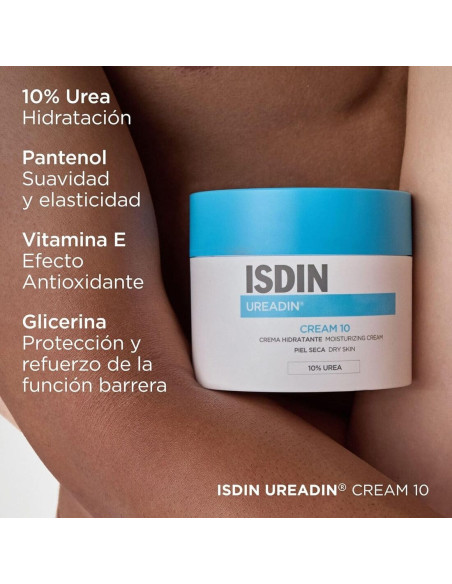 Isdin Ureadin Cream 10 Crema Hidratante Piel Seca 10% Urea 300 ml