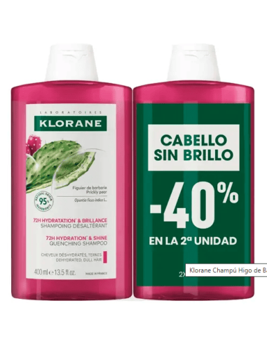 Klorane Champú Brillo e Hidratación al Higo de...