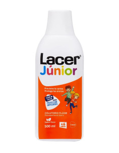 Lacer Junior Colutorio Diario Sabor Fresa +6 años 500 ml
