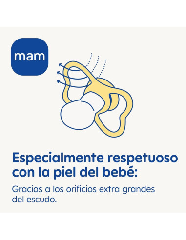 Mam Chupete Silicona Air Night Brilla en la...