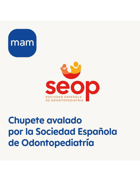 Mam Chupete Silicona Air Night Brilla en la Oscuridad +16 meses - 2 unidades