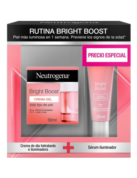 Neutrogena Bright Boost Gel Crema 50 ml + Sérum 30 ml