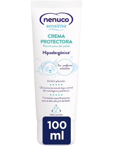 Nenuco Sensitive Crema Protectora del Pañal 100 ml