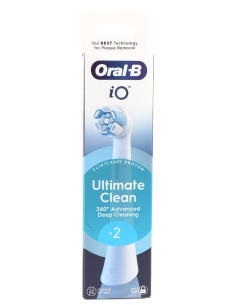 Oral-B Cabezales Ultimate Clean Recambio Blanco Cepillo...