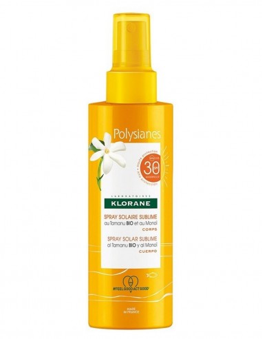 Polysiane Klorane Spray Solar Sublime SPF 30 -...