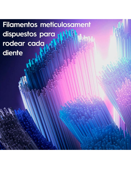 Oral-B Cabezales Ultimate Clean Recambio Negro Cepillo Dental Adulto Oral B iO - 4 unidades