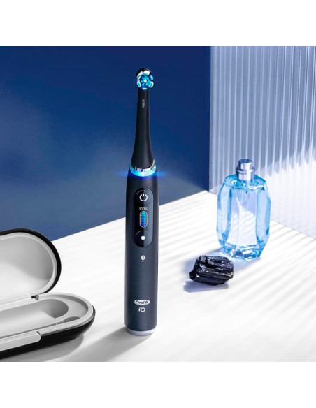 Oral-B Cabezales Ultimate Clean Recambio Negro Cepillo Dental Adulto Oral B iO - 4 unidades