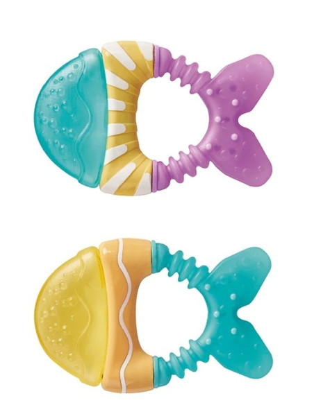 Saro Mordedor de Agua Pececitos BPA Free Colores +6 meses