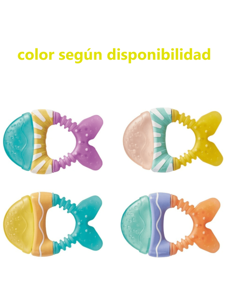 Saro Mordedor de Agua Pececitos BPA Free Colores +6 meses