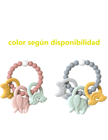 Saro Mordedor Ele-Fun 100% Silicona Premium BPA...