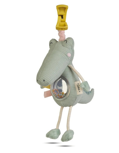 Saro Sonajero con Pinza Jungle Party Crocodrile...