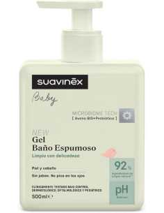 Suavinex Baby Gel Baño Espumoso 500 ml 2