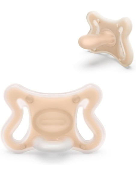Suavinex Zero.Zero Chupete Recién Nacido Tetina Silicona SX Pro Fisiológica -2 a +2 meses