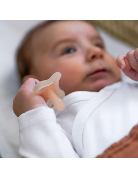 Suavinex Zero.Zero Chupete Recién Nacido Tetina Silicona SX Pro Fisiológica -2 a +2 meses